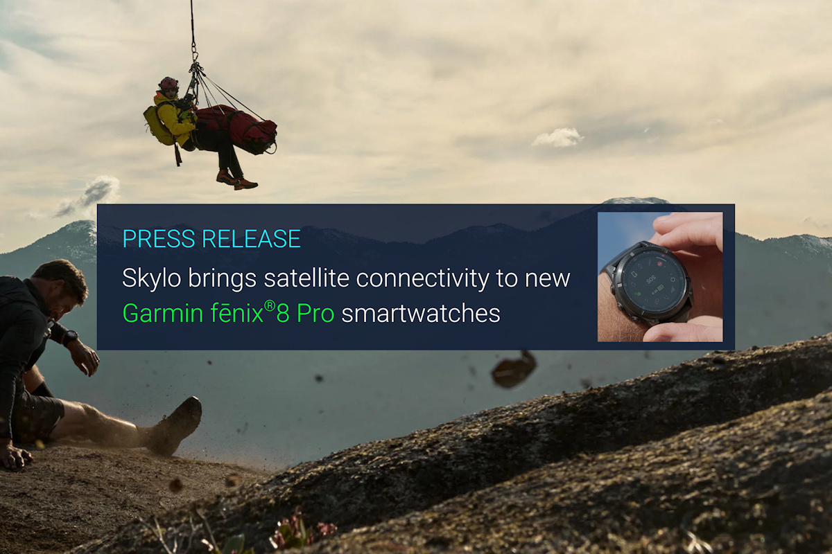 Skylo y Garmin amplían su alianza para llevar el satellite IoT a los smartwatches