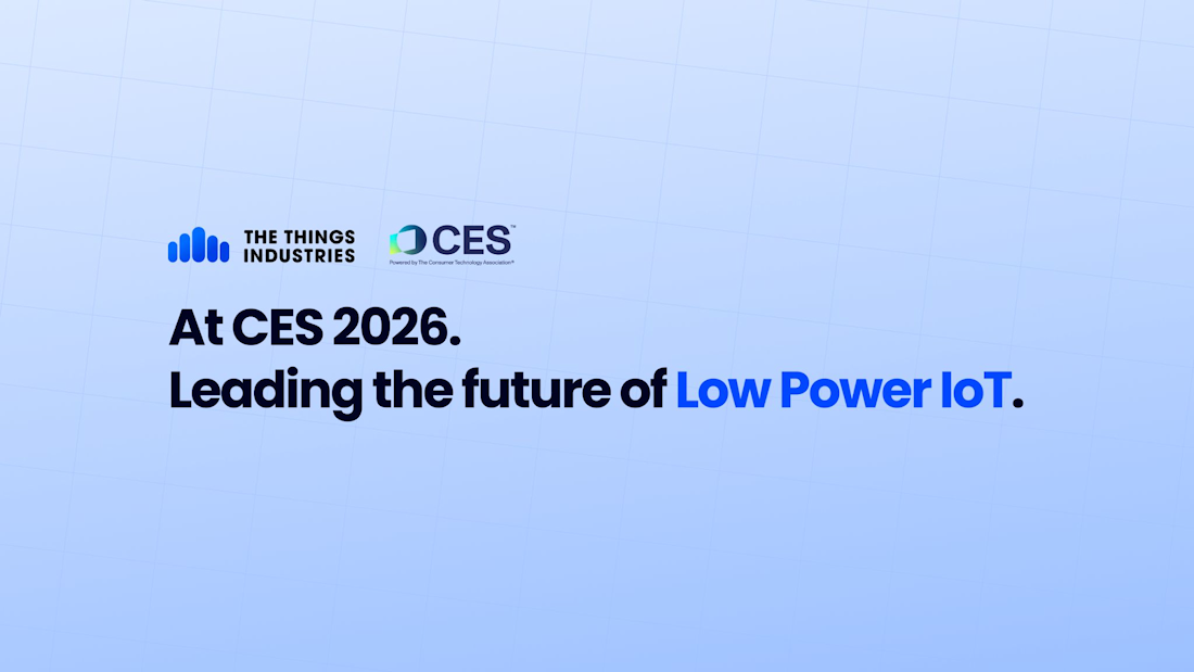 The Things Industries desembarca en CES 2026 tras superar los 4 millones de dispositivos IoT conectados