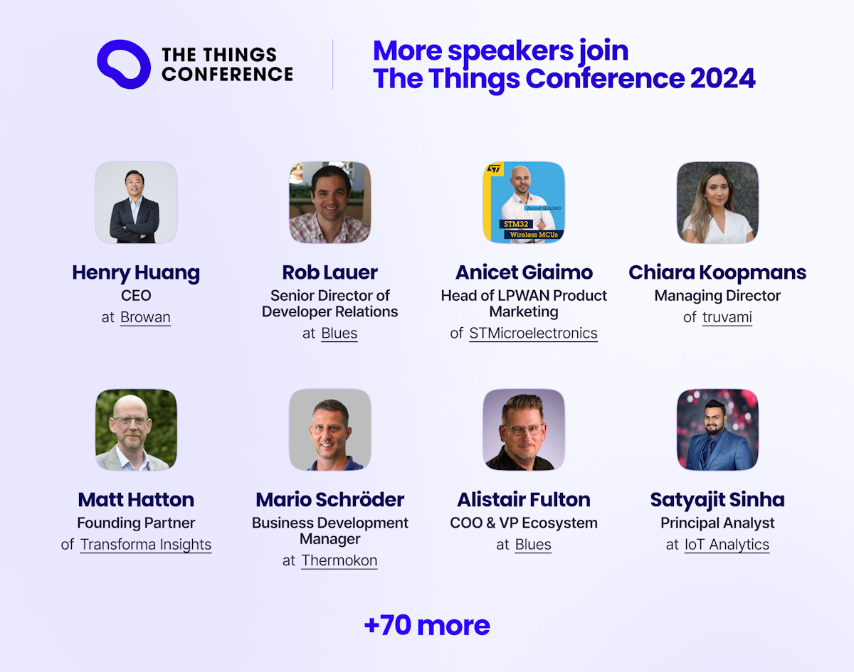 The Things Conference 2024: Forjando el futuro del IoT