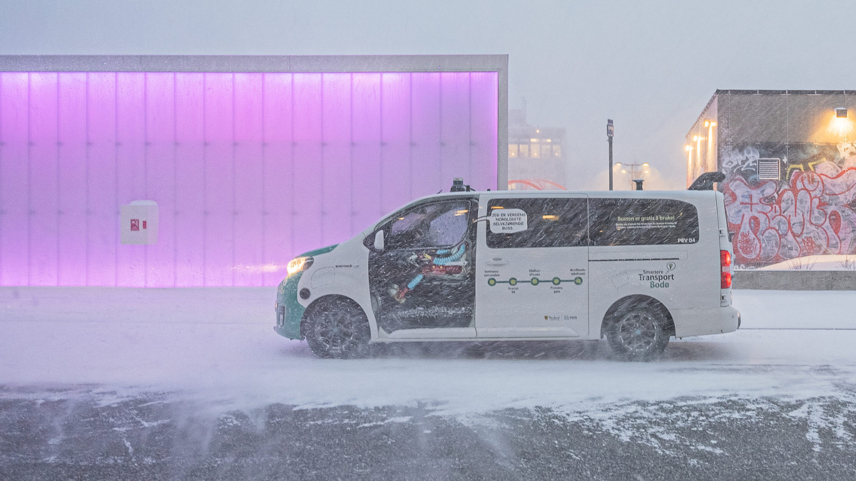 Finaliza con éxito el primer servicio mundial de conducción automatizada de larga duración al norte del Círculo Polar Ártico