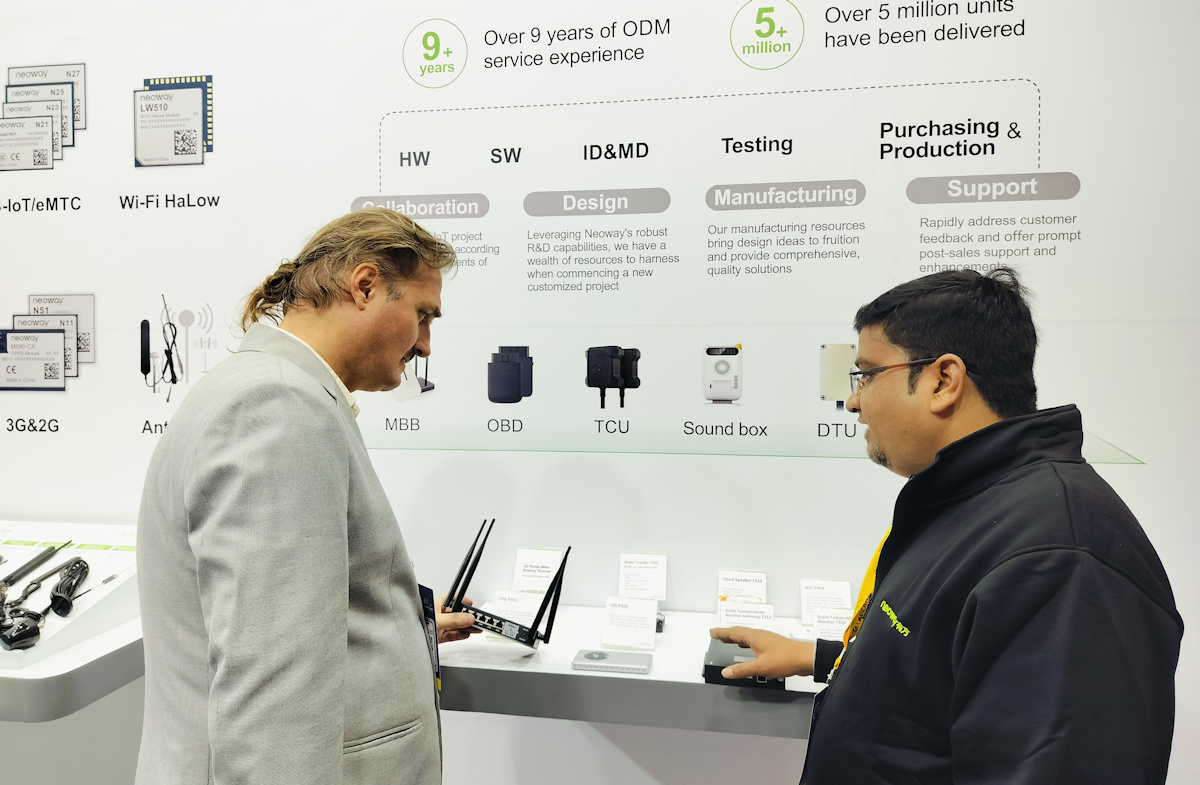 Neoway Technology presenta sus últimos productos y soluciones IoT en la Indian Convergence Communications Expo