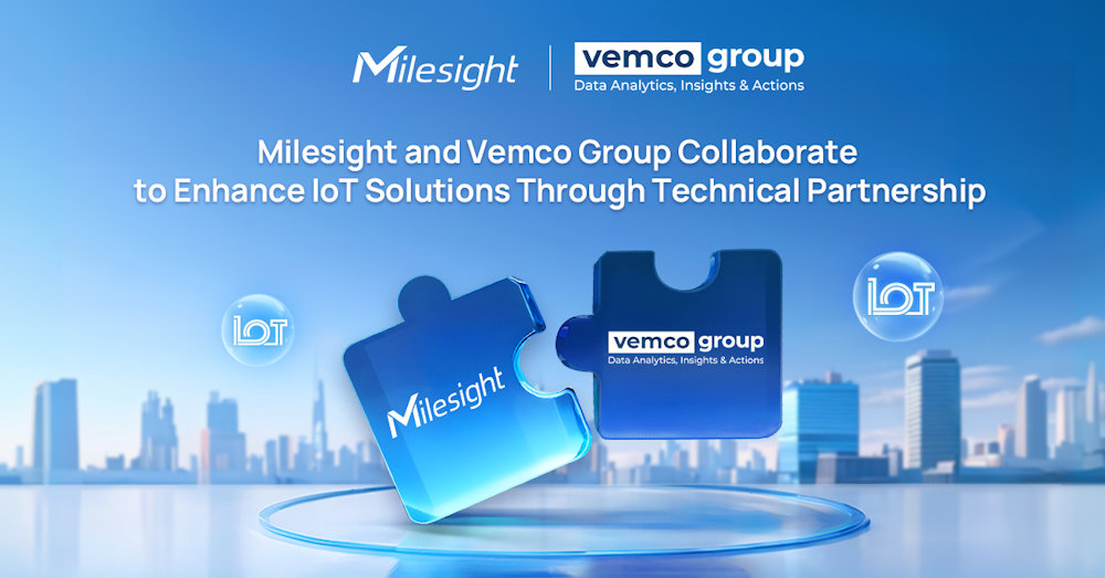Milesight y Vemco Group se unen para ofrecer soluciones integradas de IoT y análisis de datos en conteo de personas y ocupación